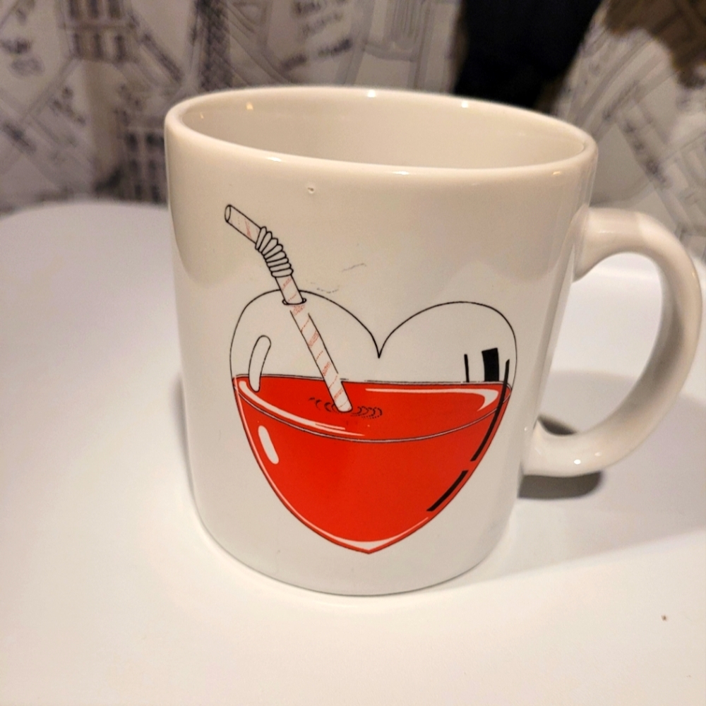 Vintage Enesco Drinking Blood Coffee Mug EUC